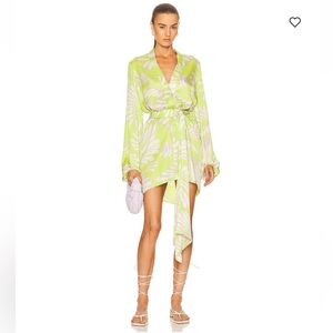 Alexis Vibrant Green Karine Dress